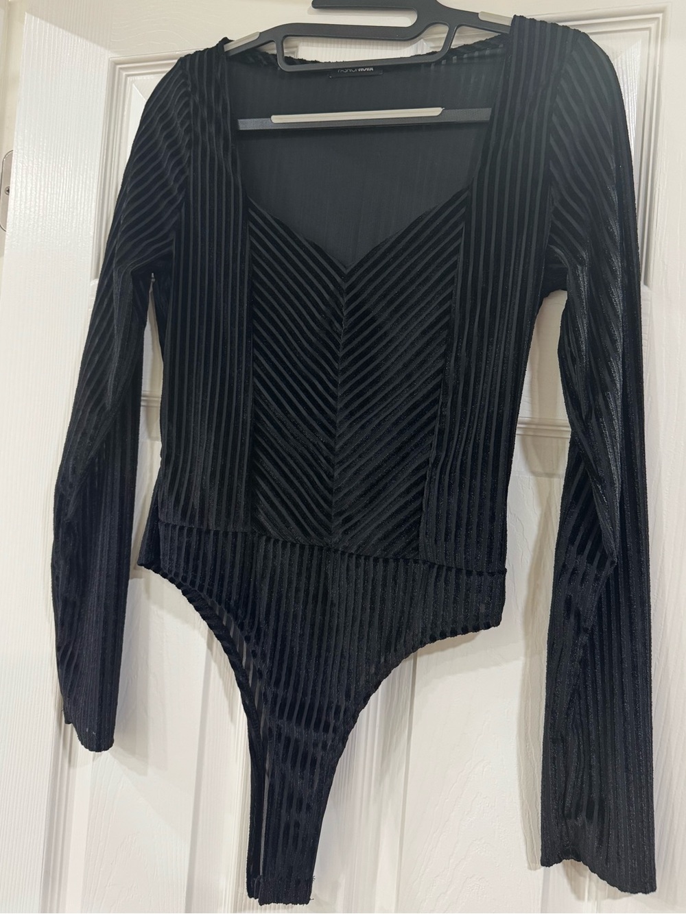 Fashion Nova medium black bodysuit